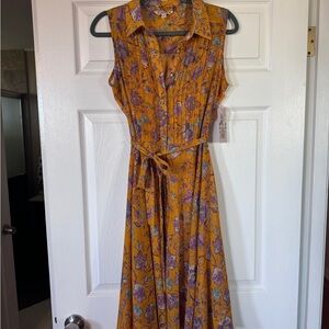 Nanette Lepore Floral Pleated Dress